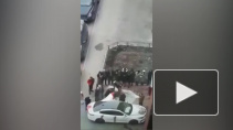 В Шушарах во дворе дома на свадьбу зарезали барана