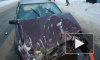 Под Костромой в аварии легковушка отправила в кювет трактор (фото)