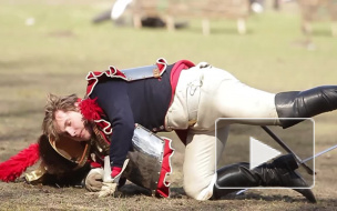 В центре Петербурга с огоньком сразились русские и французы