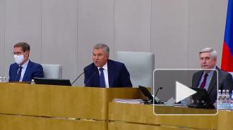 Володин прокомментировал задержание Фургала