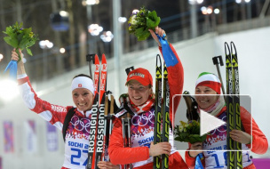 Биатлон. Женская индивидуальная гонка на 15 км: золото и бронза у Белоруссии