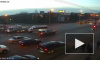 Видео из Омска: Маршрутка с пассажирами проскочила на красный и устроила ДТП