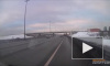 Видео: произошло столкновение автомобилей на КАД