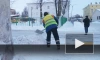 В Выборге проинспектировали уборку снега на главных магистралях города, тротуарах и межквартальных проездах 