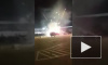 Взрывное видео из США: В багажник авто с пиротехникой попали залпы