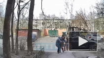 Появилось видео похищения девушки на улице Тельмана