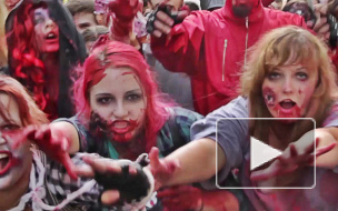 В Петербурге зомби "восстали" в шестой раз