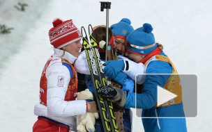 Биатлон. Эстафета 4х6 км: Ольга Вилухина принесла сборной России серебряную медаль