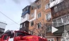 В Кузбассе пожар охватил многоквартирный жилой дом