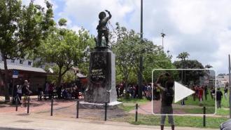 На Мартинике активисты снесли и разбили памятник супруге Наполеона