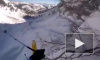Лыжник запечатлел на видео свое падение с 45-метрового обрыва