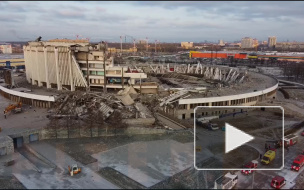 В СКК обрушилось 80% конструкций стен и крыши