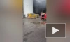 На складе в Парнасе потушили крупный пожар