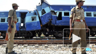 В железнодорожной катастрофе в Индии погибли 25 человек