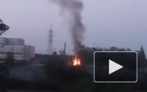 На Белорусской улице горели гаражи 