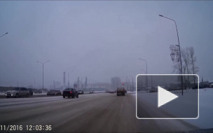 Ушёл в занос.