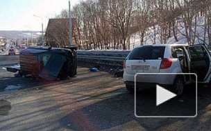 В Петропавловске-Камчатском в ДТП пострадали трое школьников, которых учитель везла на олимпиаду