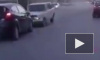 Жуткое видео из Волгограда: две легковушки не поделили трассу