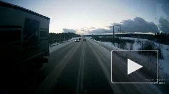 Очевидец снял ужасное ДТП недалеко от поселка Оршанка