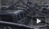 Благовещенск: появилось видео пожара и его последствий гаражного бокса, в котором сгорело 56 авто