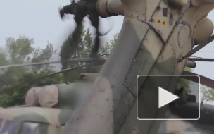 Минобороны показало боевую работу экипажей ударных вертолетов Ми-28Н в зоне СВО