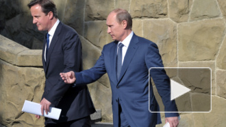 Во Франции Путин и Кэмерон обошлись без рукопожатия, однако Олланд оказался более радушным