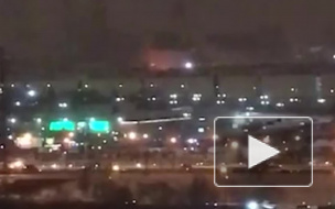 В Москве произошел пожар на ТЭЦ