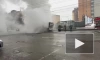 В центре Кирова дотла сгорел пассажирский автобус