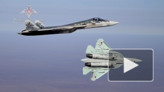 Полеты Су-57 на предельно малых высотах сняли на видео