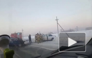 Видео смертельной аварии на трассе Ленинск-Кузнецкий - Кемерово появилось в сети