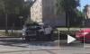 Каршеринговое авто врезалось в забор на Народной улице