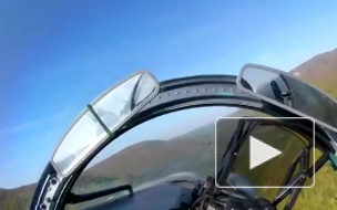 Опубликовано видео полета Су-27СМ3 и Су-30М2 на малых высотах