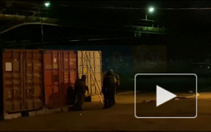 Видео с территории завода "Светлана", где произошло возгорание