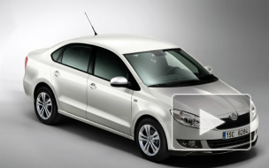 В Петербурге на международном автомобильном салоне показали новую Skoda Rapid