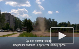 Торнадо в Выборге засняли на видео