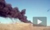 Страшный пожар в Николаевке попал на видео