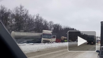 Видео из Пензы: в массовом ДТП пострадали 4 человека