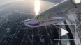 Экстремальную посадку самолета на лёд Байкала сняли ...