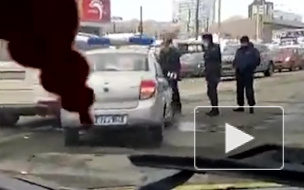 Автомобиль Росгвардии попал в жесткое ДТП в Челябинске  
