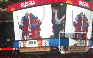 Сборная России по хоккею разгромила команду Финляндии и сразится с Канадой