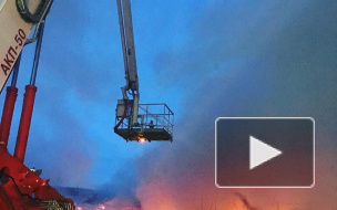 Крупнейший пожар в Уфе локализован