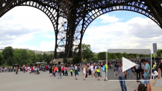 В Париже Эйфелеву башню закрыли для посещения из-за забастовки