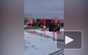 Появилось видео падения Ил-76 под Белгородом
