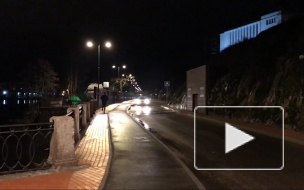 Видео: Смоляной мыс ночью - взгляд Piter.TV