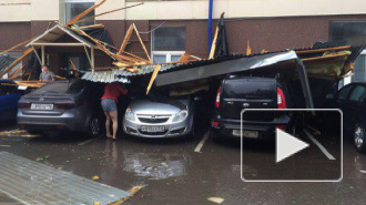 Ураган в Казани: ранены 19 человек, повреждено 230 машин