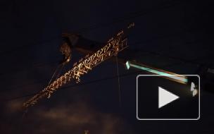 На станции Купчинская завершаются работы по подъему сошедшего поезда