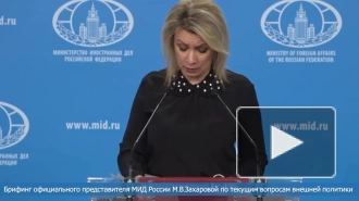 Захарова назвала бесчеловечными заявления о невозможности помощи Сирии из-за санкций
