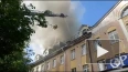 Крыша торгового центра загорелась во Владимирской ...
