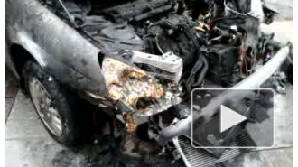 У чиновника сожгли машину