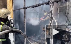 В Краснодаре локализовали пожар на складе